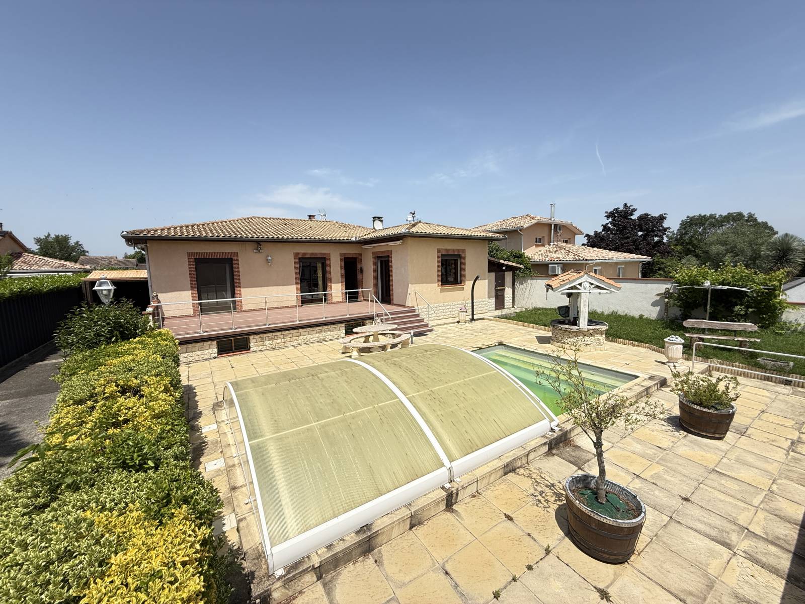 Pibrac Maison T4/5 dans le lotissement du Bernet très prisé sur notre secteur. Proche des écoles et collège du Bois de la Barthe