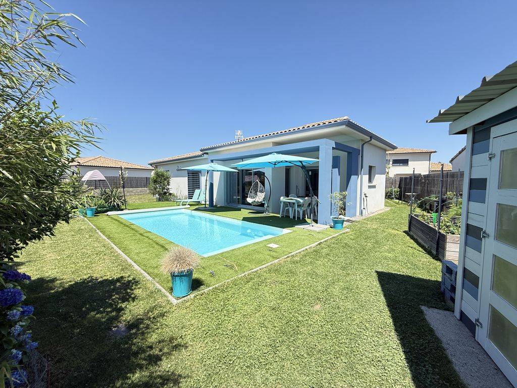 Cornebarrieu charmante maison avec beaux volumes sur parcelle de plus de 665 m² en Haute Garonne Occitanie