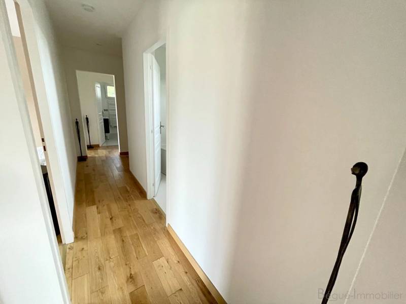 Dégagement avec parquet 