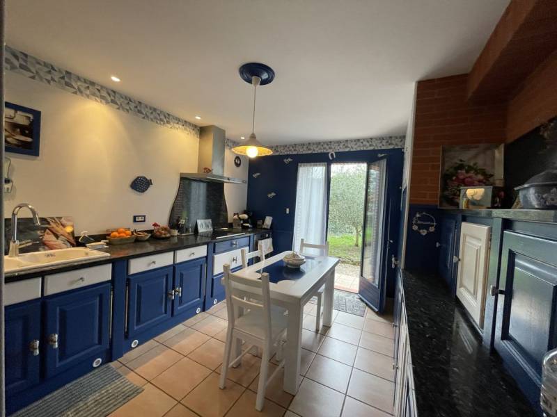 Leguevin Exclusivité charmante maison en fond d'impasse à l'abri des regards sur parc arboré env. 2500 m²