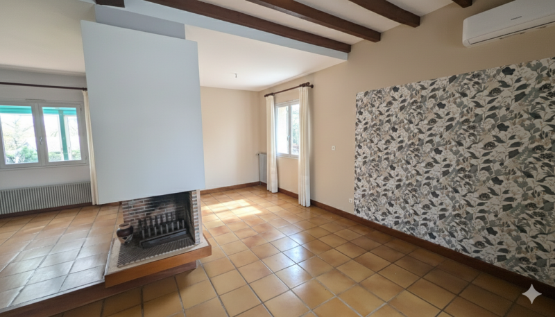 Pibrac Maison de plain pied avec beaux volumes, fort potentiel, grand terrain avec piscine quartier prisé ouest Toulouse Occitanie