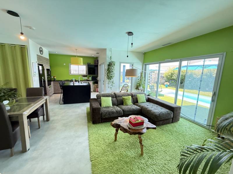 Cornebarrieu charmante maison avec beaux volumes sur parcelle de plus de 665 m² en Haute Garonne Occitanie