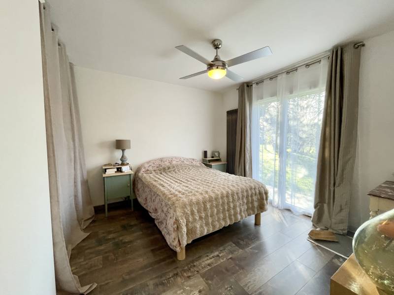 chambre  accès jardin