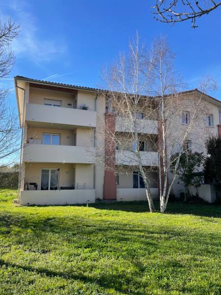 Investissement locatif appartement T2 loué à  Leguevin ouest Toulouse proche Colomiers