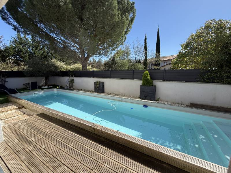 Pibrac côté Brax jolie maison contemporaine construction 2017 emplacement de choix