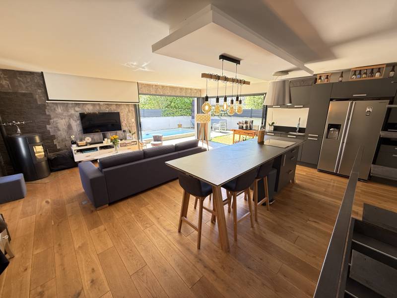 Pibrac côté Brax jolie maison contemporaine construction 2017 emplacement de choix