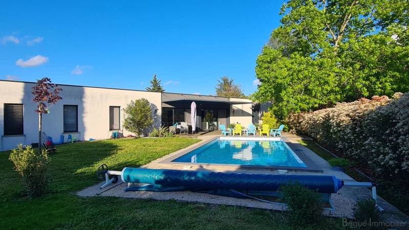 Pibrac Maison d'architecte de 2015  avec piscine exclusivité Bégué