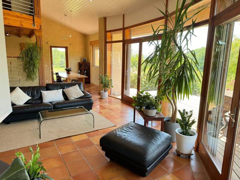 Maison 6 pièces 220 m² à vendre à deux minutes de Lévignac dans un magnifique parc arboré au calme