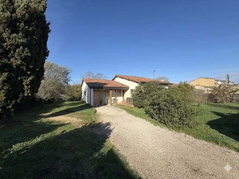 Exclusivité Pibrac maison T4 de plain pied  de 120 m² avec garage sur 850 m² de jardin intime