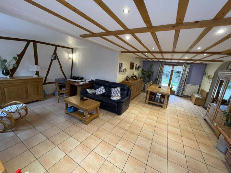 Leguevin Exclusivité charmante maison en fond d'impasse à l'abri des regards sur parc arboré env. 2500 m²